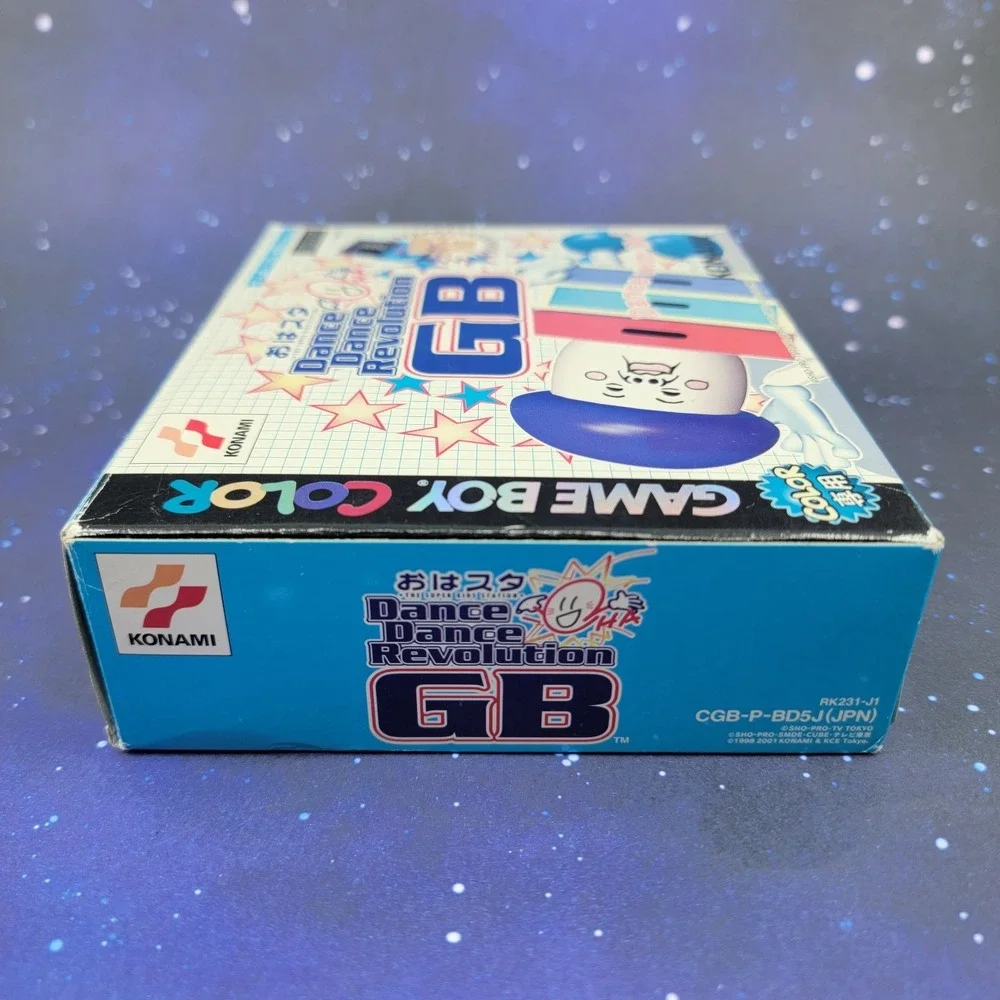 Dance Dance Revolution GB Oha Suta (Game Boy Color) JAPANESE w/ Controller 1263